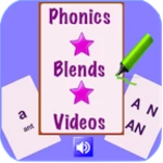 Logo of Phonics and Blends Flashcards android Application 