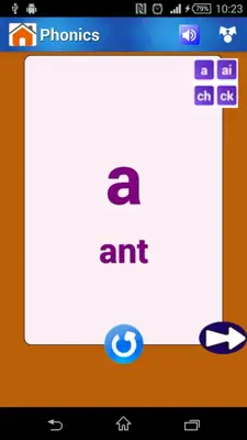 Phonics and Blends Flashcards android App screenshot 6